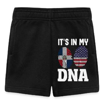 Drapeau de la République dominicaine Dom Rep Pride - Short Bébé - noir - Devant