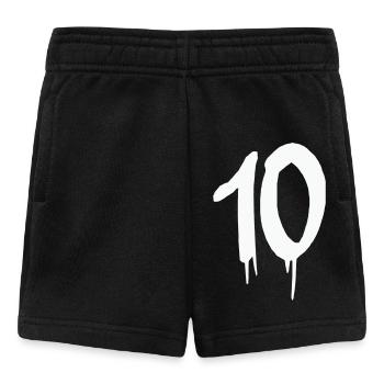 10- - Baby Shorts - Schwarz - Vorne