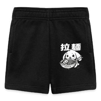Cute Ramen Bunny Merch - Baby Shorts - black - Front