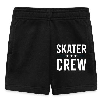 Skater Crew - Baby Shorts - Schwarz - Vorne
