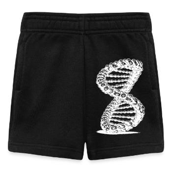 Boucle de Möbius torsadée Ruban de Möbius - Short Bébé - noir - Devant