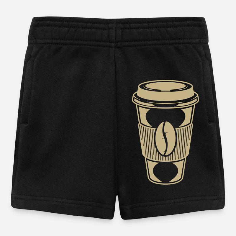 Coffee - Baby Shorts - Schwarz