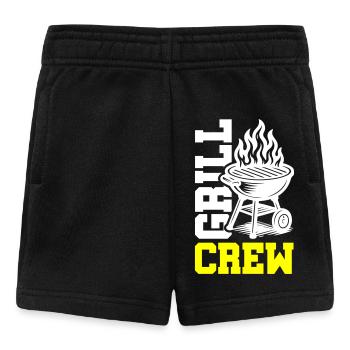 Grill Crew - Baby Shorts - Schwarz - Vorne