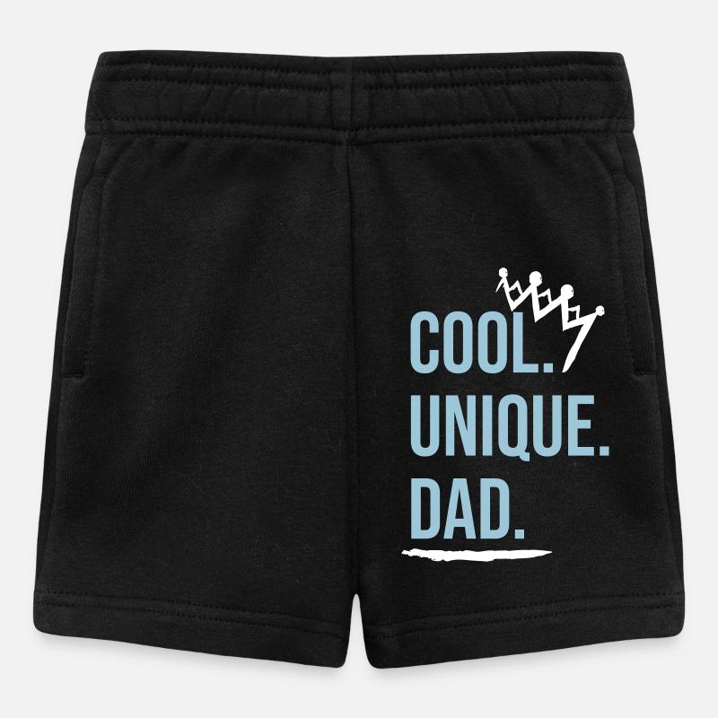 Papa cool - Short Bébé - noir