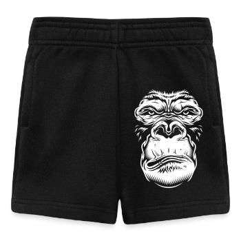 Gorille - Short Bébé - noir - Devant