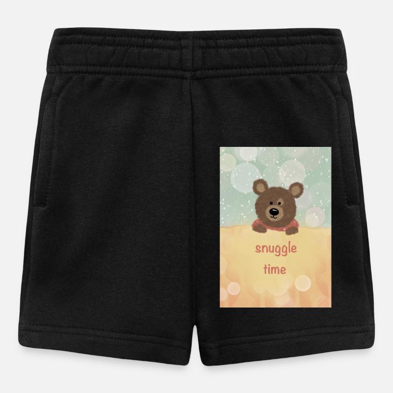 Snuggle Time - Baby Shorts - Schwarz