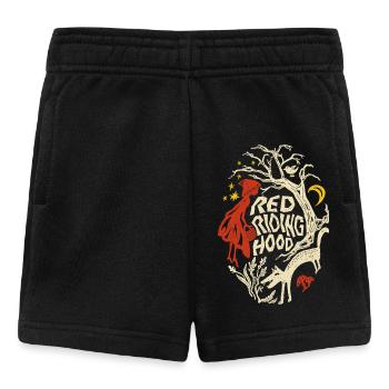 Little red riding hood - Little Red Riding Hood Fairy Tale - Baby Shorts - black - Front