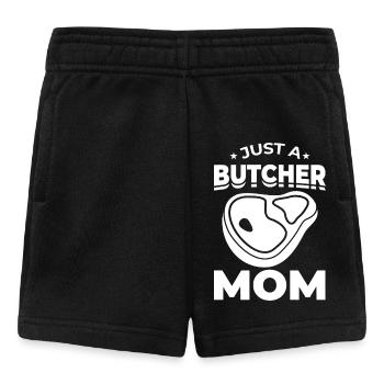 Nur eine Metzger Mutter - Baby Shorts - Schwarz - Vorne