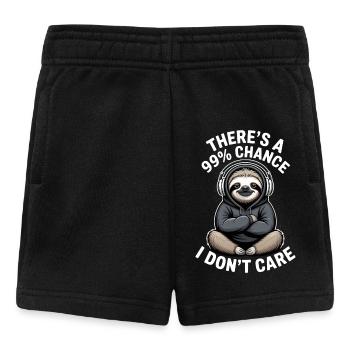 There Is a 99% Chance I Dont Care - Baby Shorts - black - Front