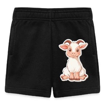 Chèvre - Short Bébé - noir - Devant