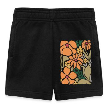 Fleurs d’oranger - Bon appétit - Short Bébé - noir - Devant