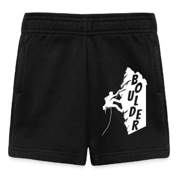Grimpeur Bloc - Short Bébé - noir - Devant