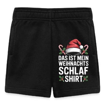 Mon t-shirt de nuit de Noël - Short Bébé - noir - Devant