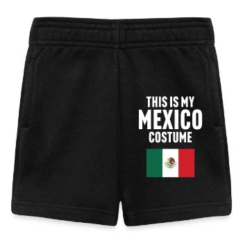 C’est mon costume mexicain - Short Bébé - noir - Devant