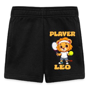 Tennis Sternzeichen Spieler Löwe Horoskop Leo - Baby Shorts - Schwarz - Vorne