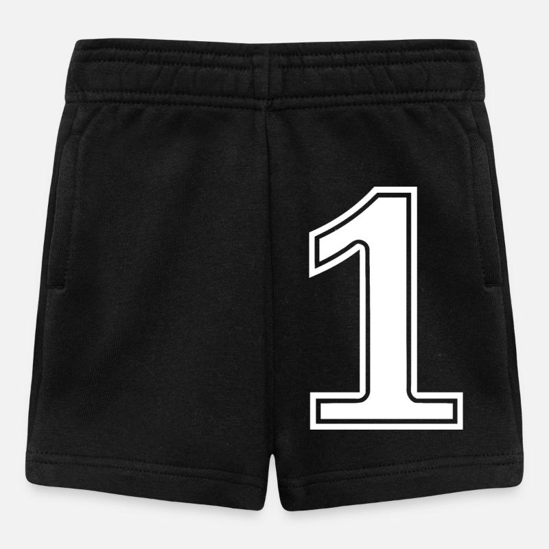 1 - Short Bébé - noir