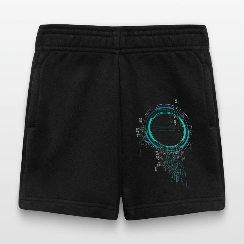 cpu Pc Nerd Raumschiff sci-Fi Core Platine lol cod Baby Shorts