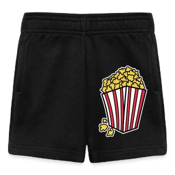 Popcorn Theatre Cinéma Films en streaming Soirée DVD - Short Bébé - noir - Devant