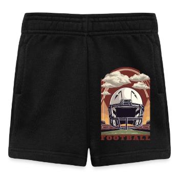 Casque de football - Short Bébé - noir - Devant