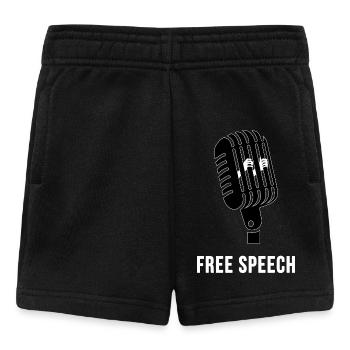 Liberté d'expression - Short Bébé - noir - Devant