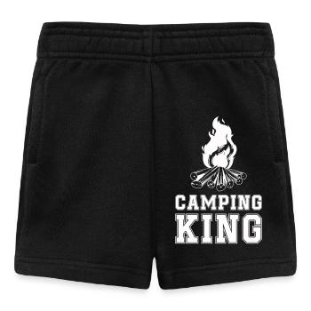 Camping King Feu de camp - Short Bébé - noir - Devant