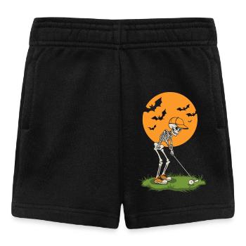 Moonlit Skeleton Golf - Baby Shorts - black - Front