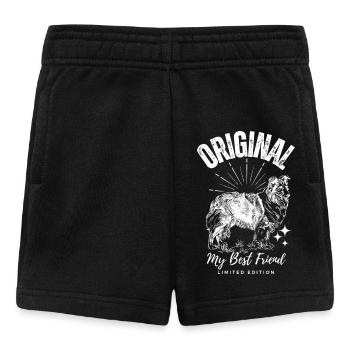 Ursprünglicher Hund Mein bester Freund - Baby Shorts - Schwarz - Vorne