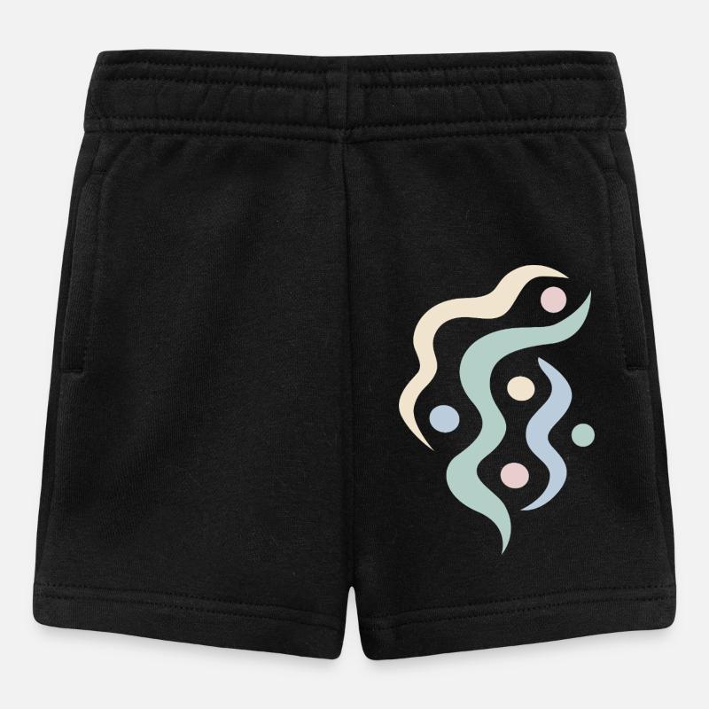 Yoga design_12 - Short Bébé - noir