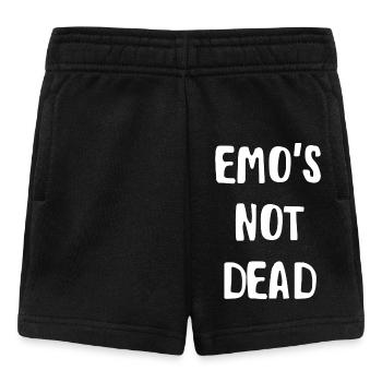 emo not dead - Baby Shorts - black - Front