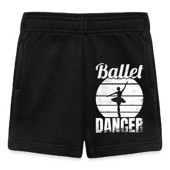 Drôle de danseuse de ballet - Short Bébé - noir - Devant