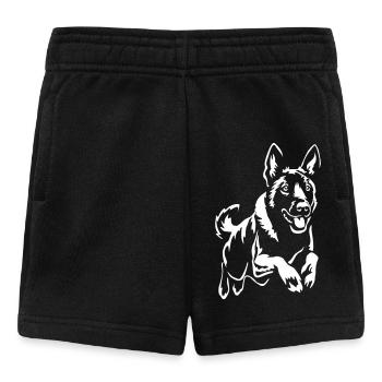 Hollandse Herder "Black Edition" - Baby Shorts - Schwarz - Vorne