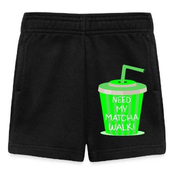Matcha Walk - Baby Shorts - Schwarz - Vorne