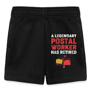 Post Poststempel - Baby Shorts - Schwarz - Vorne