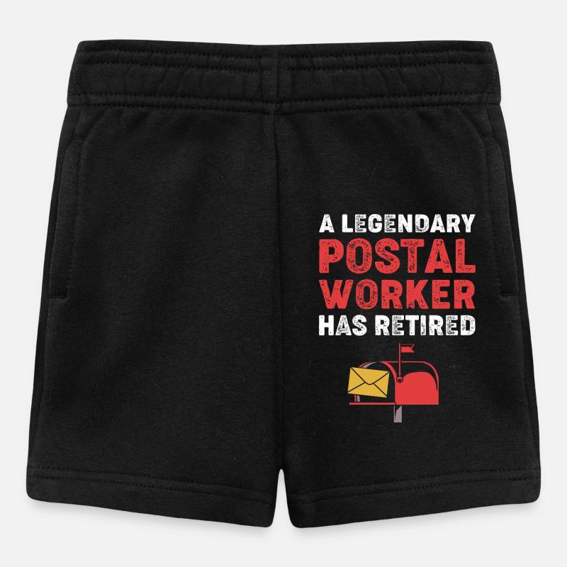 Post Postmark - Baby Shorts - black