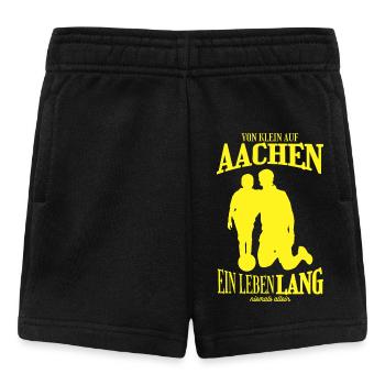 Aachen Football Family Gift - Baby Shorts - black - Front