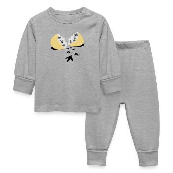 Prison Break - Baby Schlafanzug - Grau meliert - Vorne