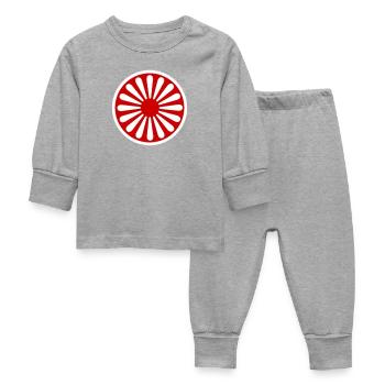 115552801 181906632 Traveller - Baby Sleepsuit - heather grey - Front
