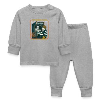 L’arcade hantée - Pyjama Bébé - gris chiné - Devant