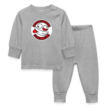You Wouldn't Understand It's An Inside Joke Spruch - Baby Schlafanzug - Grau meliert - Vorne