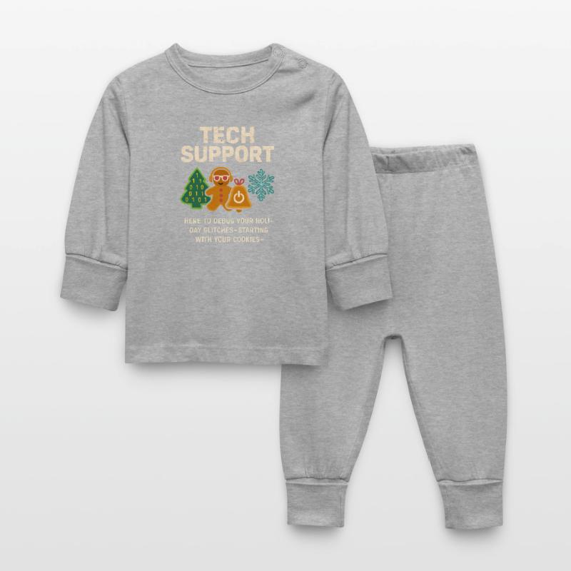 Admin Weihnachtsgeschenk IT Support Debugging Baby Schlafanzug