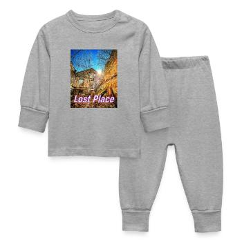 Lost Place Tour - The Old Forge - Baby Sleepsuit - heather grey - Front