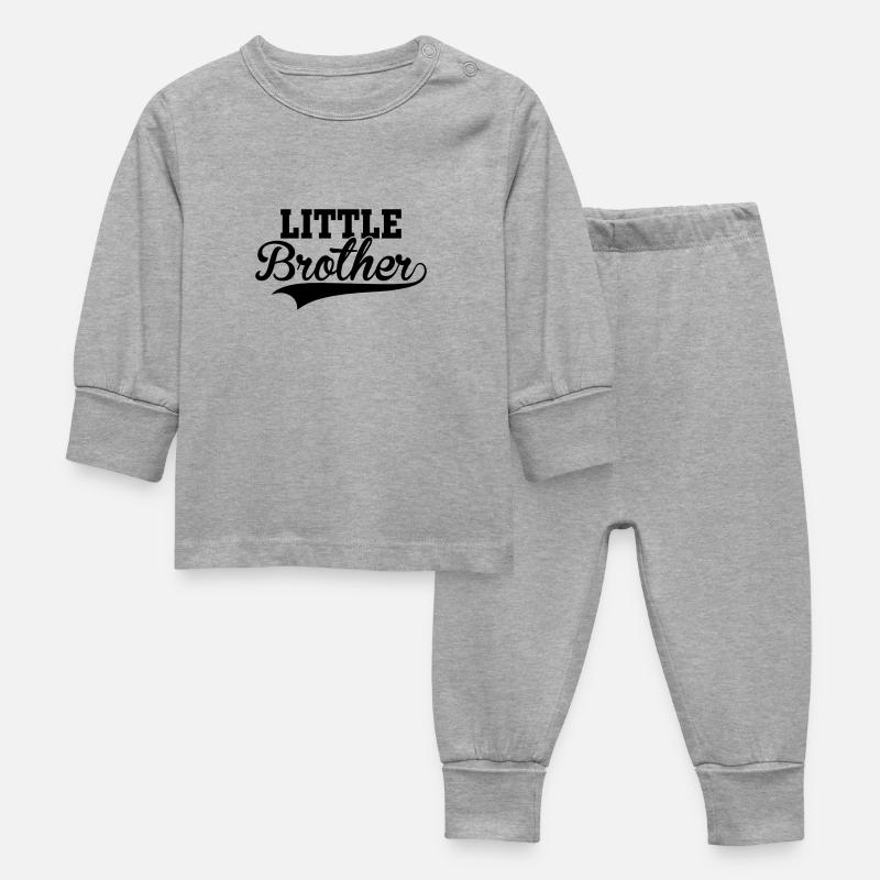 Little Brother - Pyjama Bébé - gris chiné