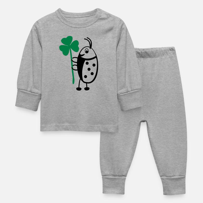 Coccinelle - Pyjama Bébé - gris chiné