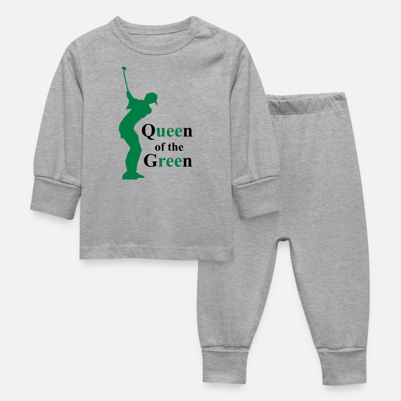 golf - Pyjama Bébé - gris chiné