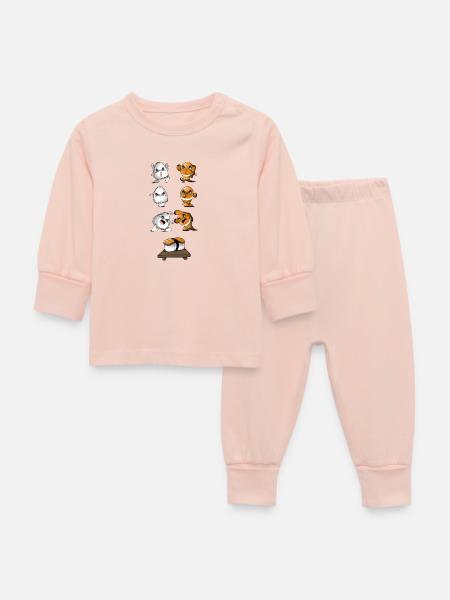 Sushi Fusion - Baby Schlafanzug - Kristallrosa