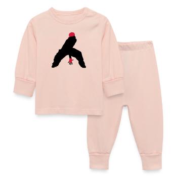 hip hop - Pigiama per neonati - rosa cristal - Fronte