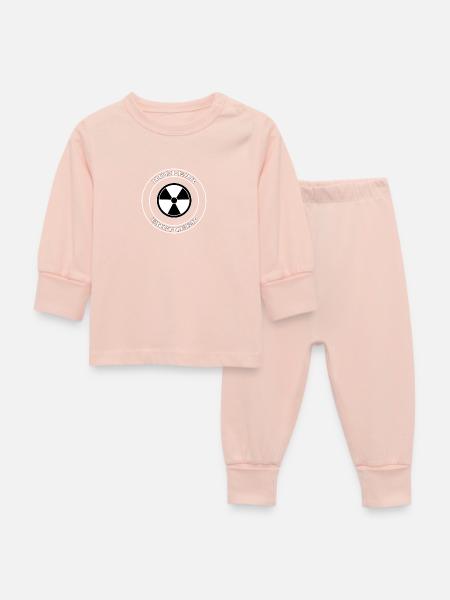 Nuclear Engineer Gift, Nuclear Engineering Shirt - Baby Schlafanzug - Kristallrosa