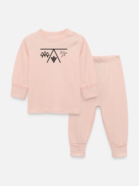 LOGO Palatina - Baby Schlafanzug - Kristallrosa