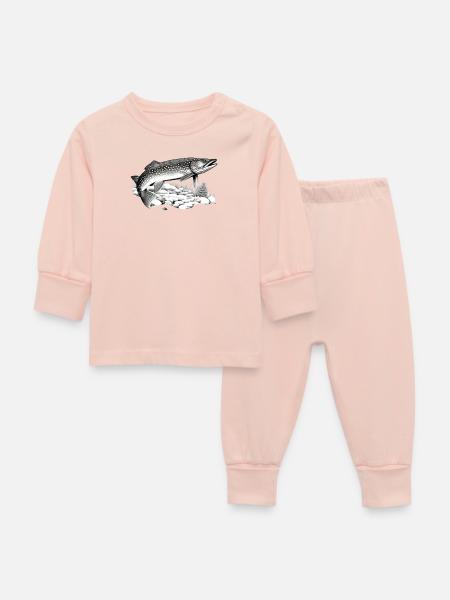 Hecht - Baby Schlafanzug - Kristallrosa