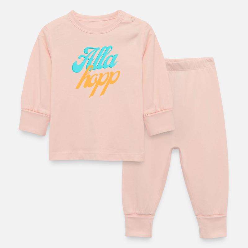 schlappGosch - Pyjama Bébé - rose cristal